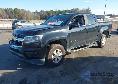2019 Chevrolet Colorado Wt из США, поврежденный, VIN 1GCGSBEA1K1163372